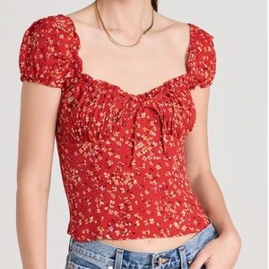 Reformation Micaela top